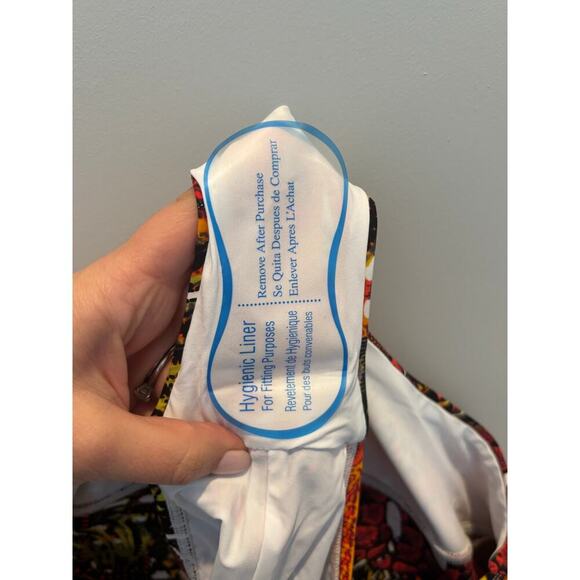 Skinny Dippers Shandy Dream Floral High-Waist Bikini Bottoms XL NWT - Picture 5 of 5